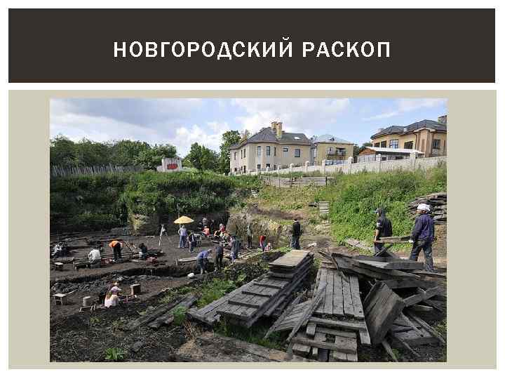 НОВГОРОДCКИЙ РАСКОП 