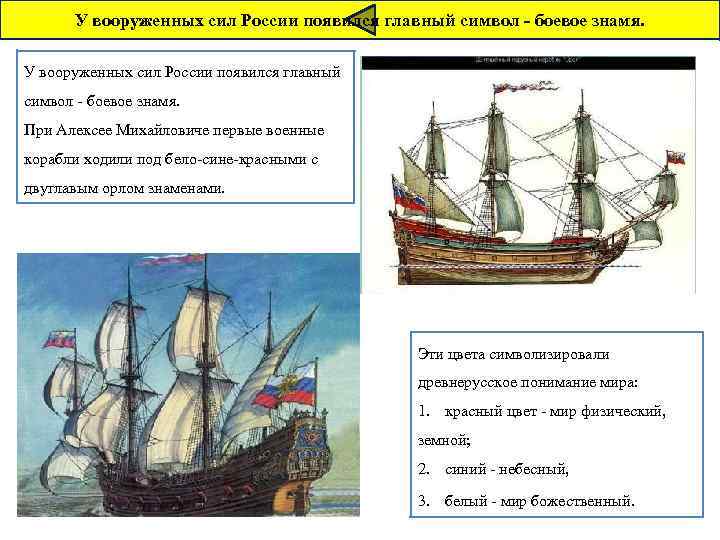 У вооруженных сил России появился главный символ - боевое знамя. При Алексее Михайловиче первые