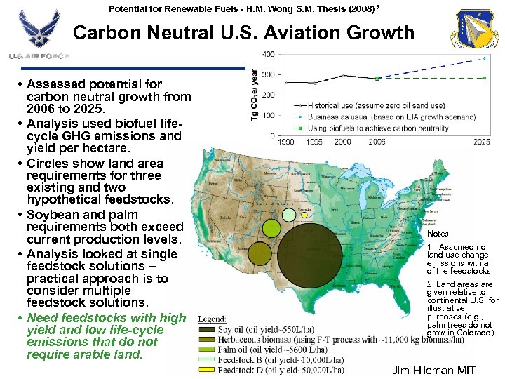 Potential for Renewable Fuels - H. M. Wong S. M. Thesis (2008) 5 Carbon