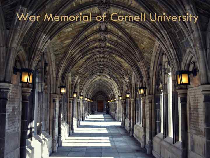 War Memorial of Cornell University 