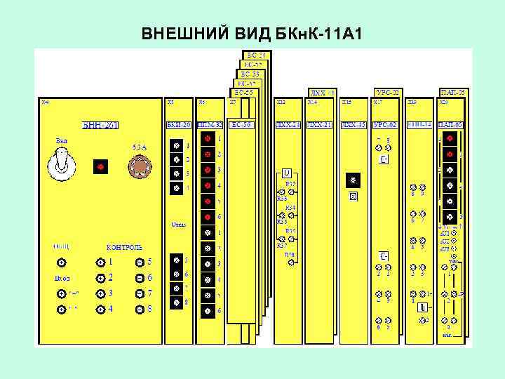 ВНЕШНИЙ ВИД БКн. К-11 А 1 