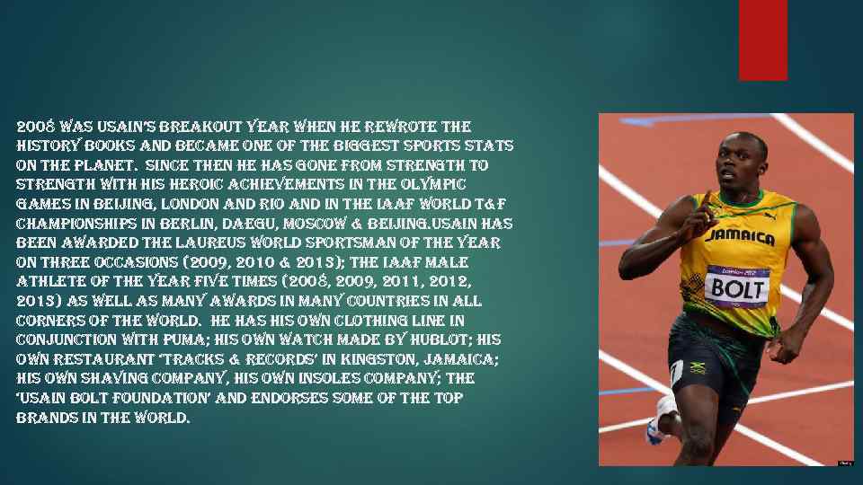 2008 was usain’s breakout year when he rewrote the history books and became one