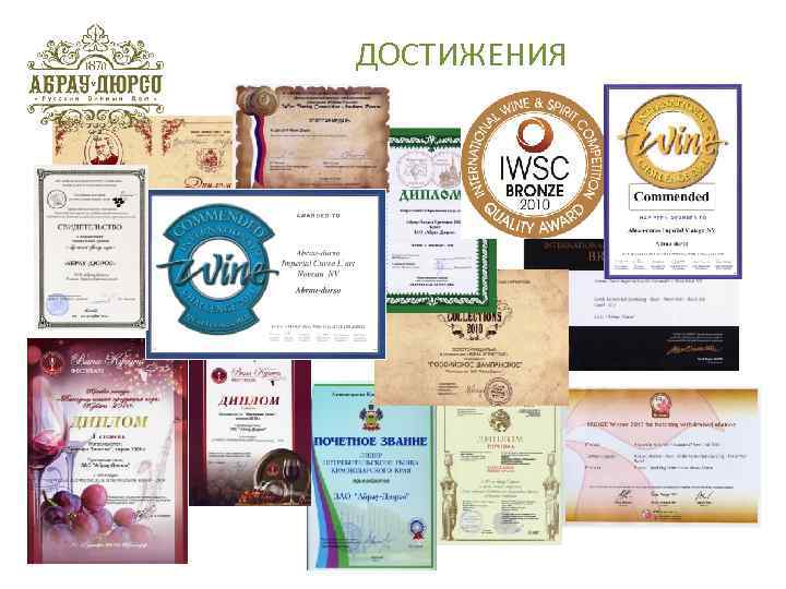 ДОСТИЖЕНИЯ 