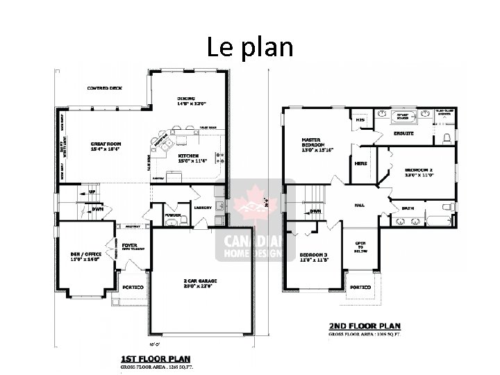 Le plan 