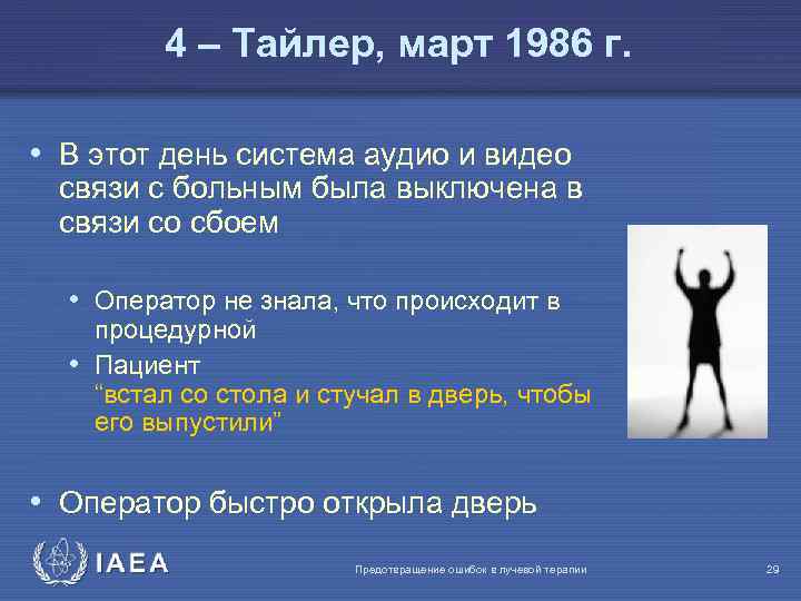 4 – Тайлер, март 1986 г. • В этот день система аудио и видео