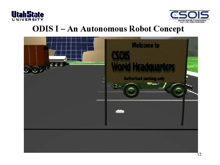 ODIS I – An Autonomous Robot Concept 12 