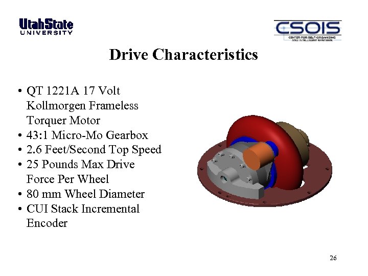 Drive Characteristics • QT 1221 A 17 Volt Kollmorgen Frameless Torquer Motor • 43: