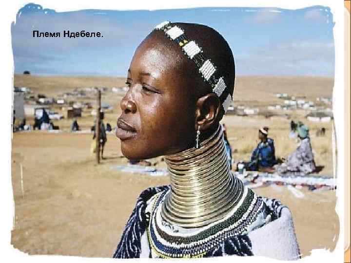 Племя Ндебеле. 