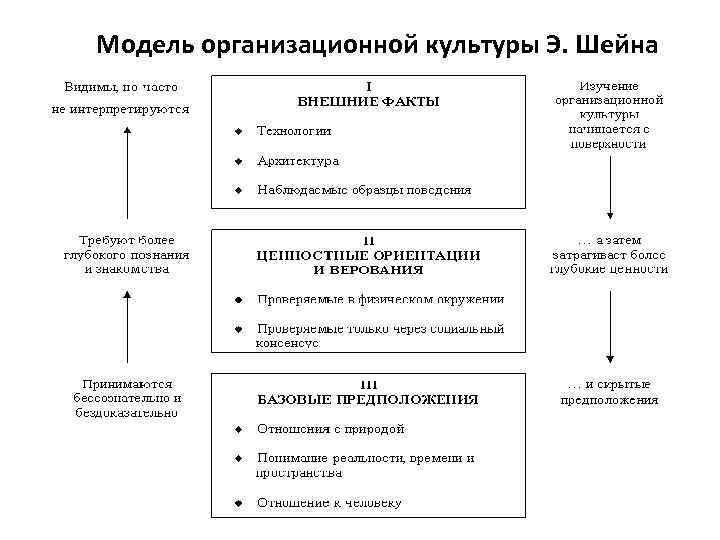 Организационная культура э шейна