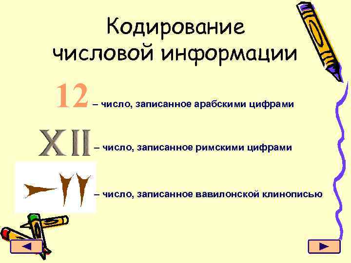 Кодирование числовой информации 8 класс. Кодирование числовой информации.