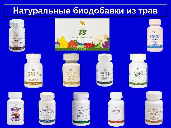 Натуральные биодобавки из трав 