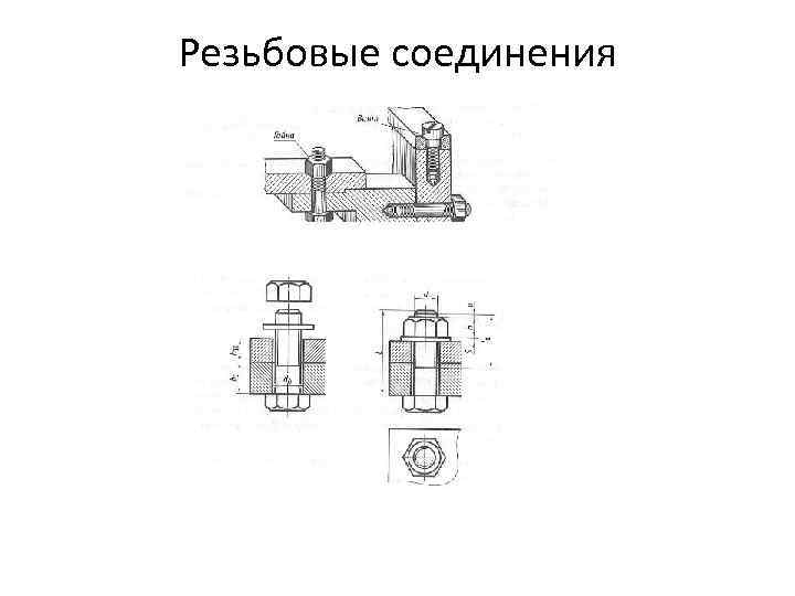 Резьбовые соединения 
