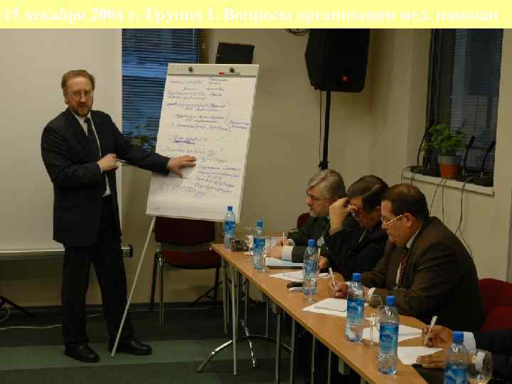 15 декабря 2004 г. Группа 1. Вопросы организации мед. помощи 