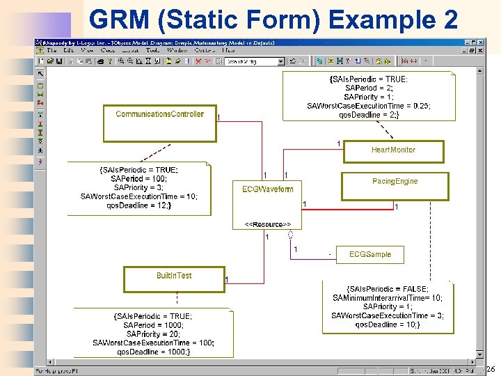 GRM (Static Form) Example 2 Page 26 