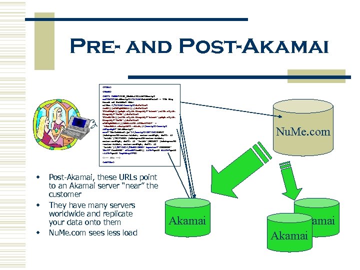 Pre- and Post-Akamai <html> <head> <META name=VI 60_default. Client. Script content=Java. Script><title>PokéMansion - The