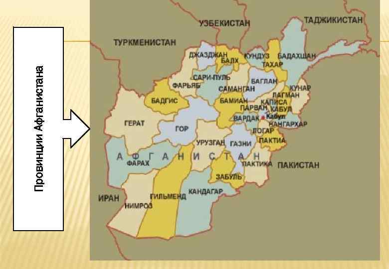 Провинции Афганистана 