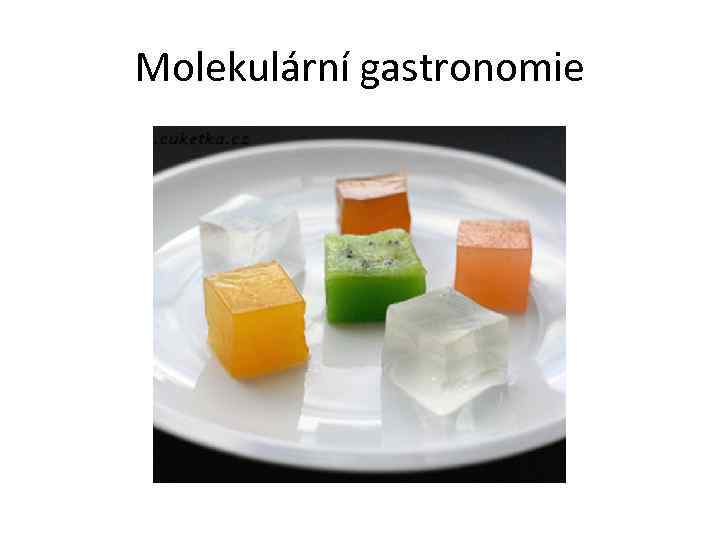 Molekulární gastronomie 