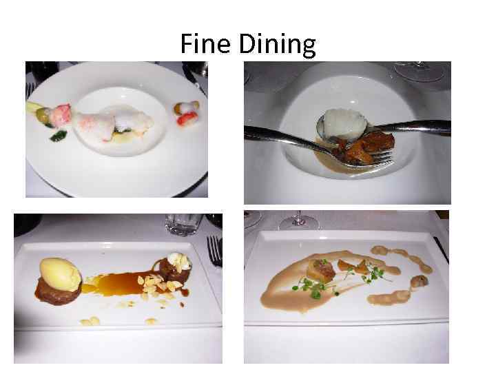 Fine Dining 