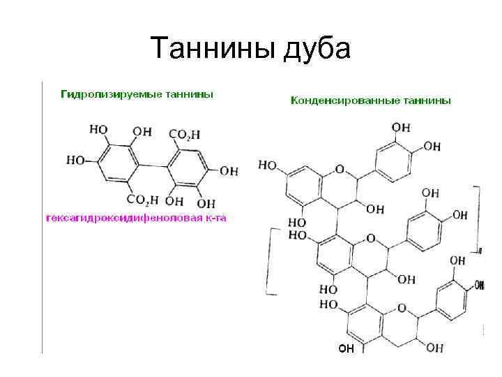 Таннины дуба 