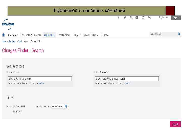 Публичность линейных компаний 