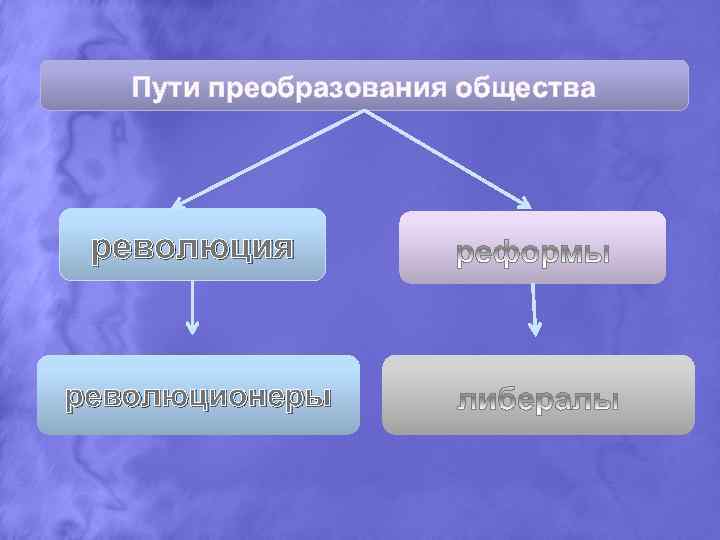 Пути преобразования общества революция революционеры 
