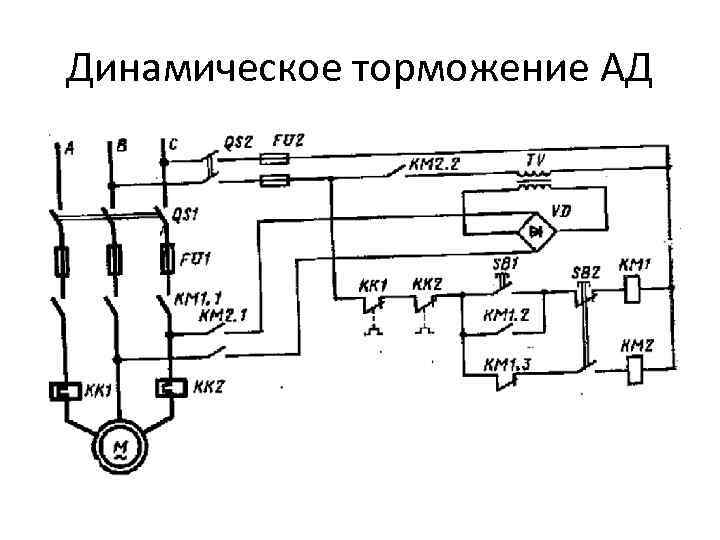 Динамическое торможение АД 