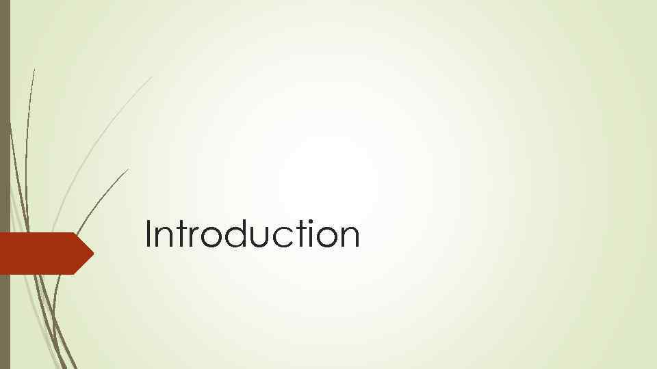 Introduction 