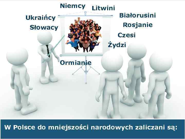 Niemcy Ukraińcy Litwini Białorusini Rosjanie Słowacy Czesi Żydzi Ormianie W Polsce do mniejszości narodowych