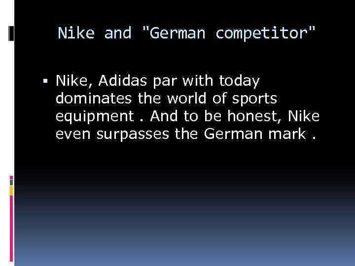 Nike and 