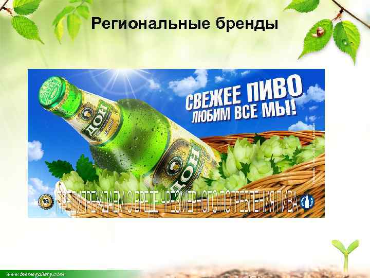 Региональные бренды www. themegallery. com 