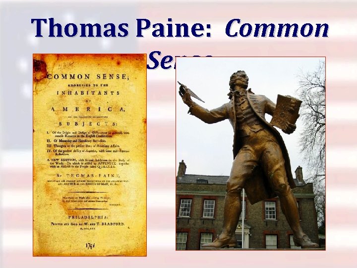 Thomas Paine: Common Sense 