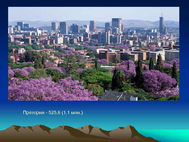 Претория - 525, 6 (1, 1 млн. ) 