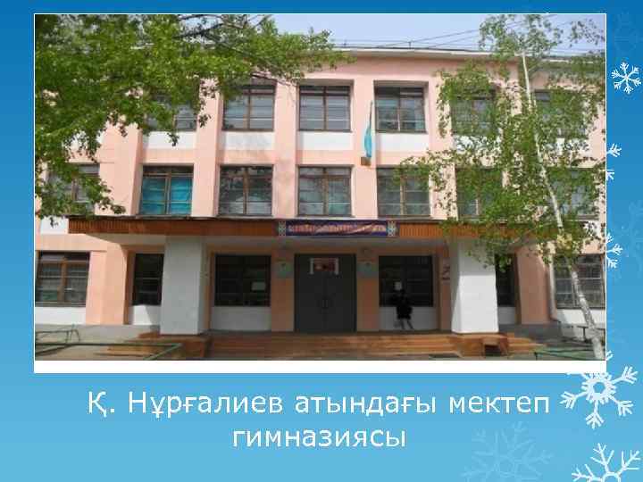 Қ. Нұрғалиев атындағы мектеп гимназиясы 
