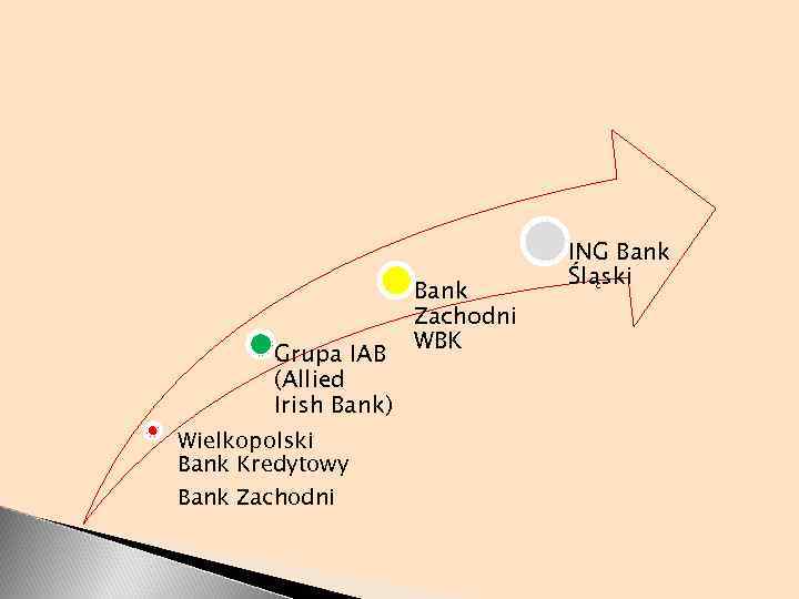 Grupa IAB (Allied Irish Bank) Wielkopolski Bank Kredytowy Bank Zachodni WBK ING Bank Śląski