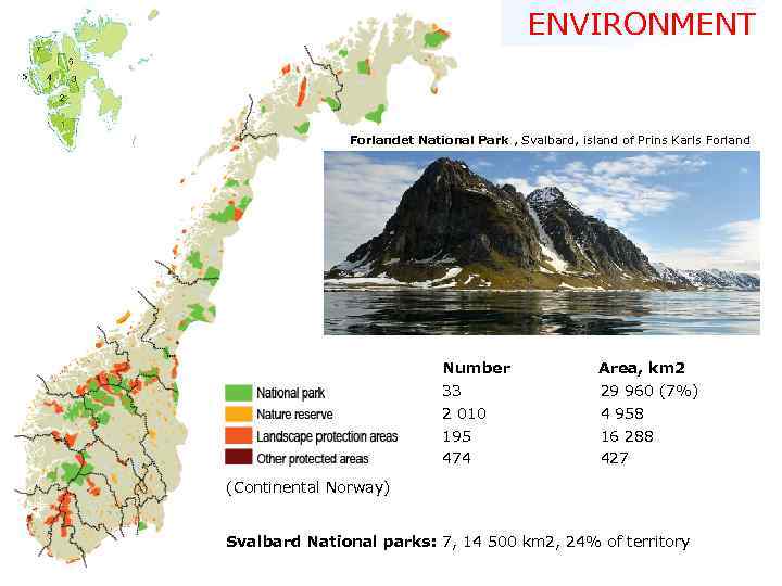 ENVIRONMENT Forlandet National Park , Svalbard, island of Prins Karls Forland Number 33 2