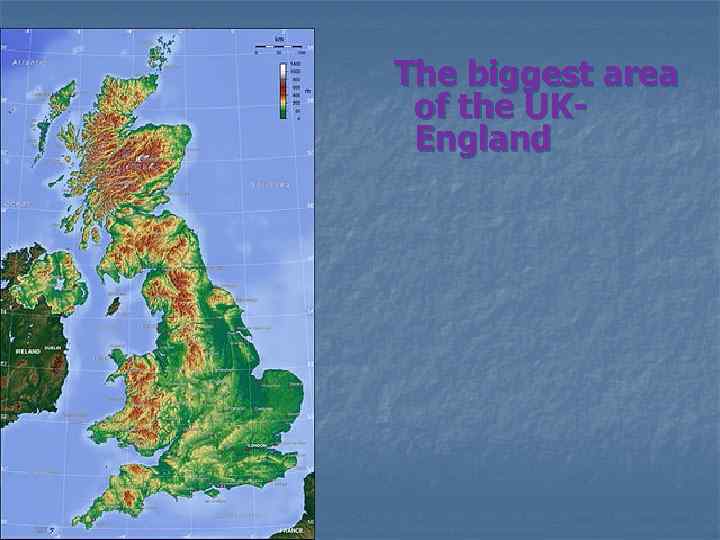 England The geographical position of Great