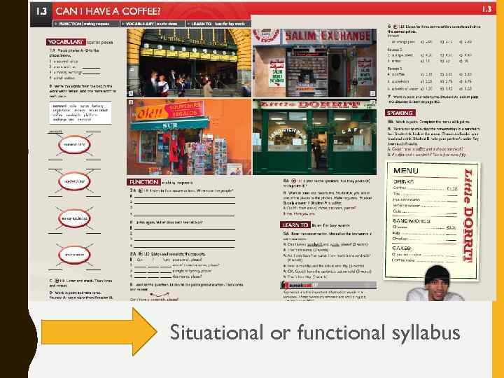 Situational or functional syllabus 