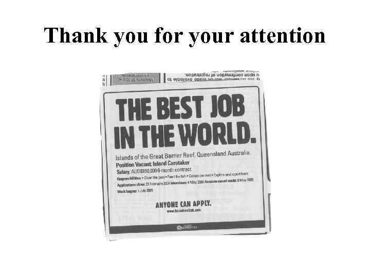 Thank you for your attention 