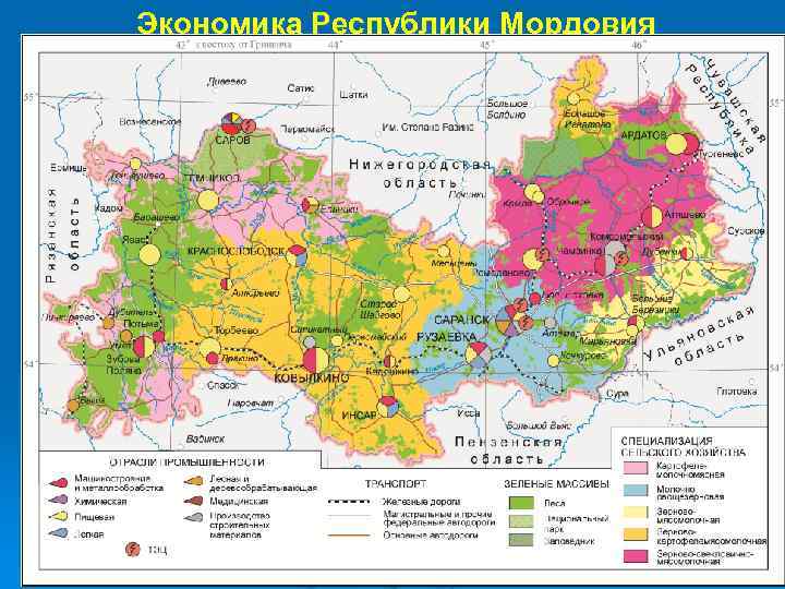Экономика Республики Мордовия 