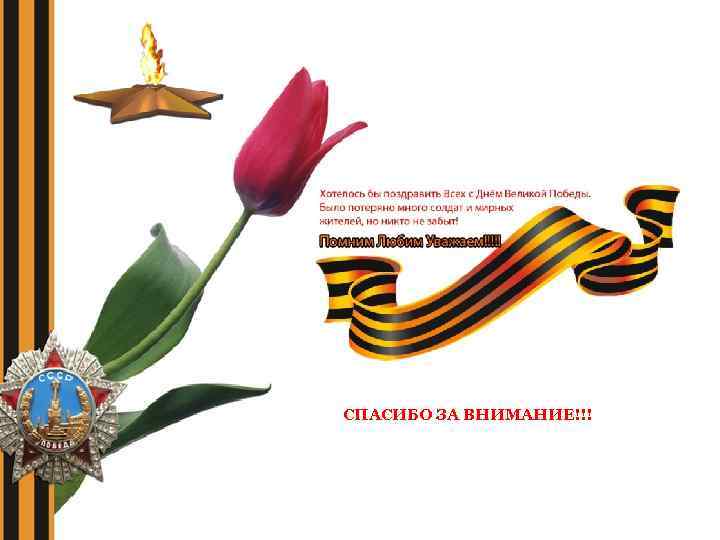 СПАСИБО ЗА ВНИМАНИЕ!!! 