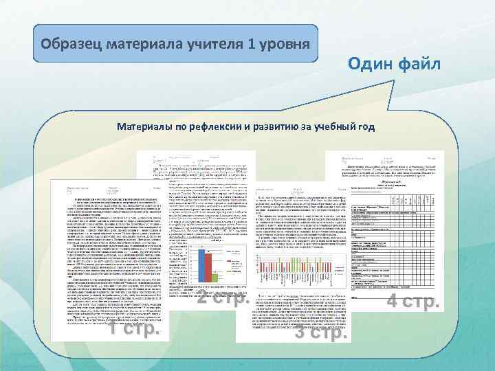 Образец материала учителя 1 уровня Один файл Материалы по рефлексии и развитию за учебный