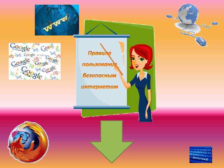 3 правила безопасности в интернете: 