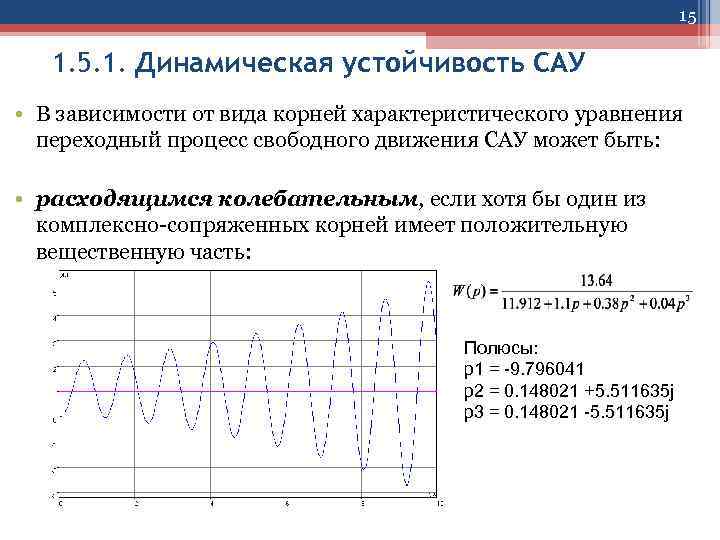 Устойчивость динамическая система