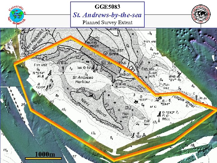 GGE 5083 St. Andrews-by-the-sea Planned Survey Extent GGE 5083 Hydrogrpahic Field Operations 1000 m