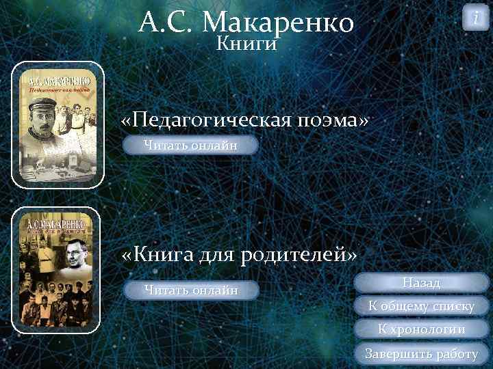 А. С. Макаренко i Книги «Педагогическая поэма» Читать онлайн «Книга для родителей» Читать онлайн