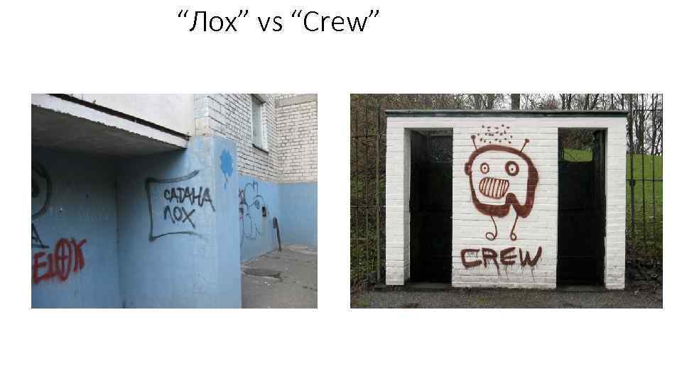 “Лох” vs “Crew” 