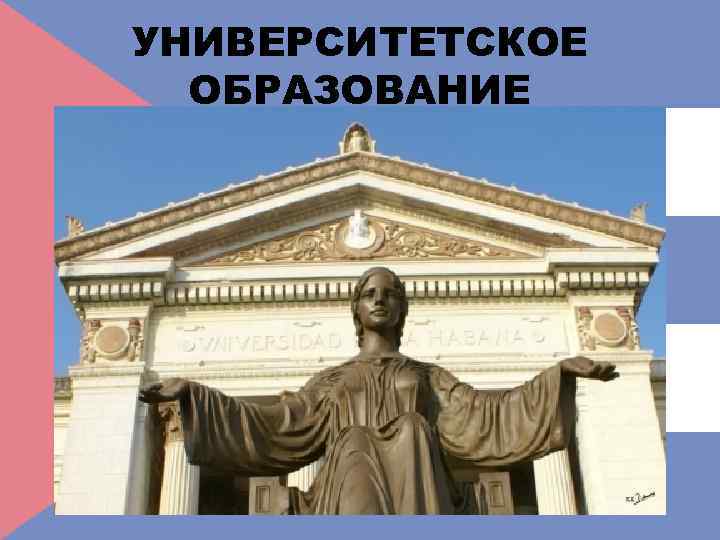 УНИВЕРСИТЕТСКОЕ ОБРАЗОВАНИЕ 