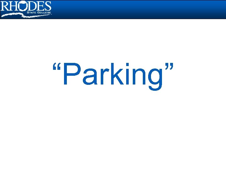“Parking” 