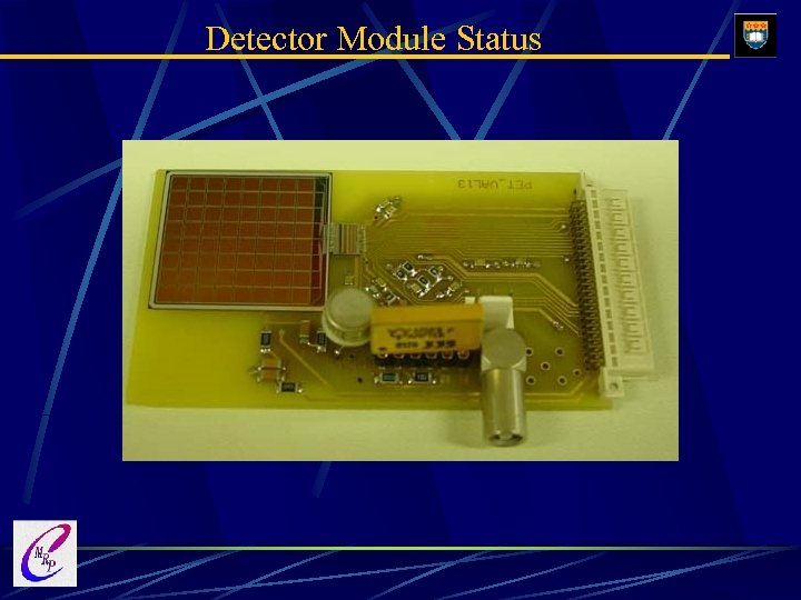 Detector Module Status 