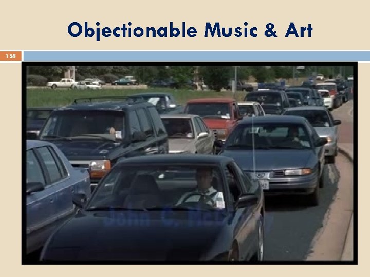 Objectionable Music & Art 158 
